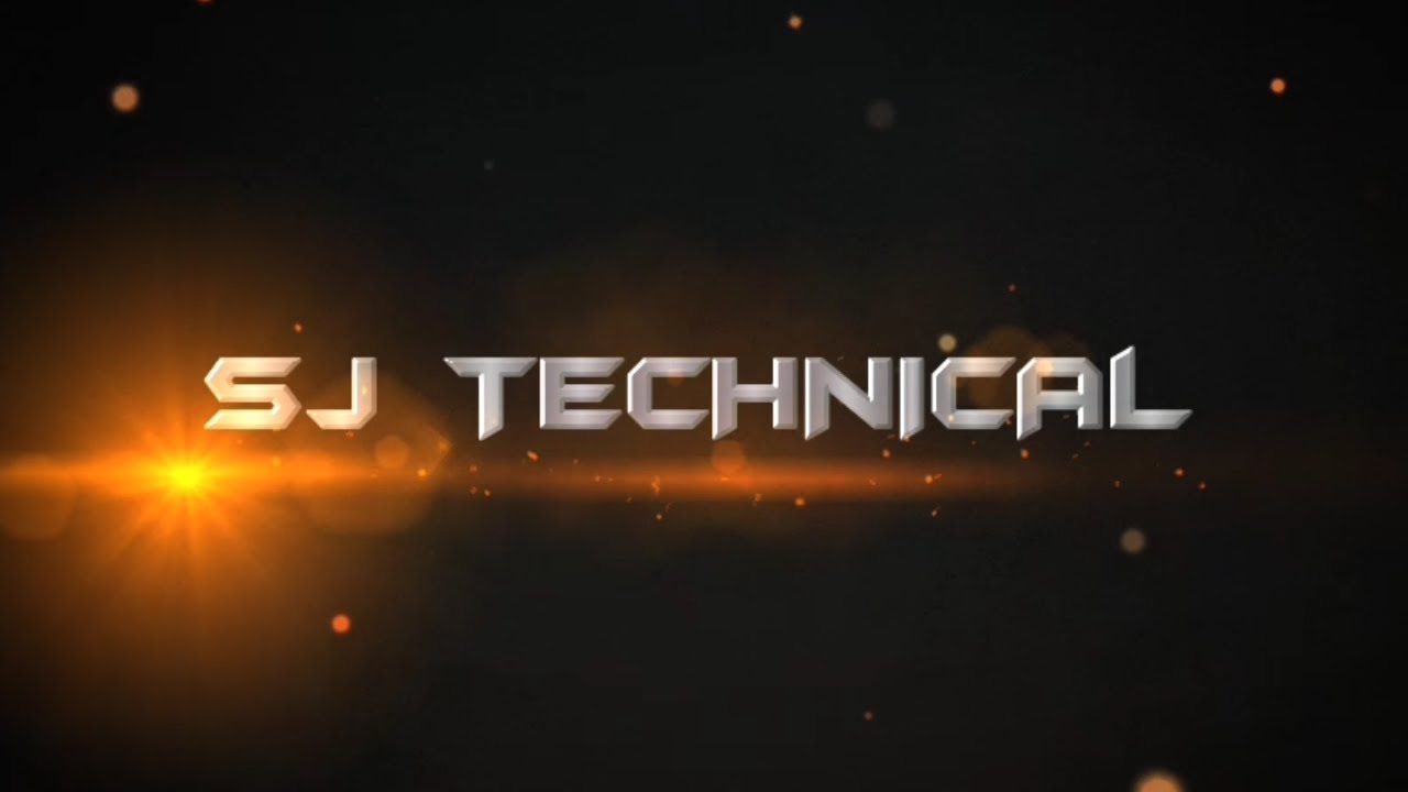 How to make cinematic intro for youtube on android by Sj technical ...