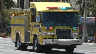 Clark County Fire Dept. Engine 11 (Reserve) Responding
