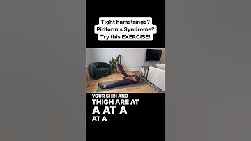 If you have Piriformis Syndrome, try this stretch!