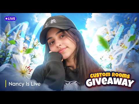 BGMI LIVE CUSTOM ROOM || CUSTOM ROOMS || BGMI LIVE ROOMS #bgmi #girlgamer #Customrooms