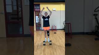 Two-arm push press