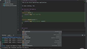 Matterless 101: functions, events, jobs and the event and store APIs
