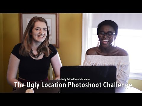 Ugly Location Photoshoot Challenge w/ Fearfully & Fashionably Made