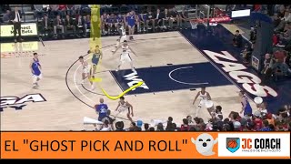 El GHOST PICK AND ROLL en el BALONCESTO 👻🏀