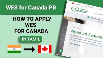 How to apply ECA | WES | 2022 | Canada PR | Anna University | WES Checklist| Tamil