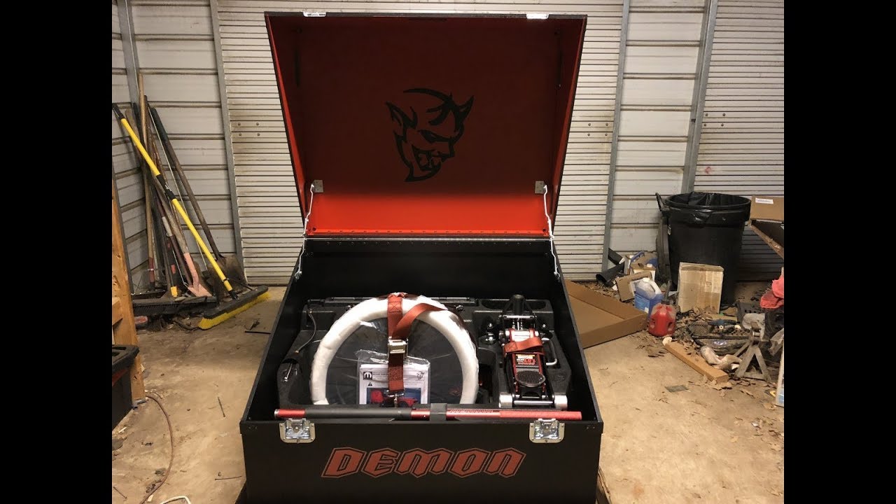 Dodge Demon Crate What's in the crate? Demonality Episode 5 YouTube