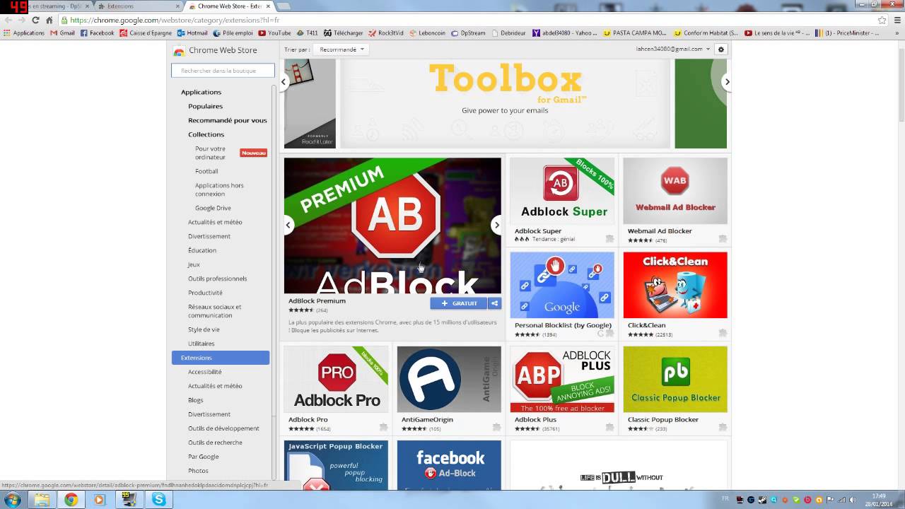 TÉLÉCHARGER ABP GRATUIT GOOGLE CHROME GRATUIT GOOGLE ABP CHROME TÉLÉCHARGER