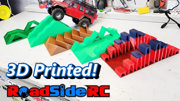 3D Printed Obstacles for SCX24 and TRX4M Scale Crawlers