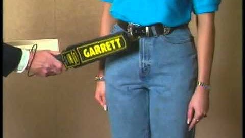 Hand Held Metal Detector