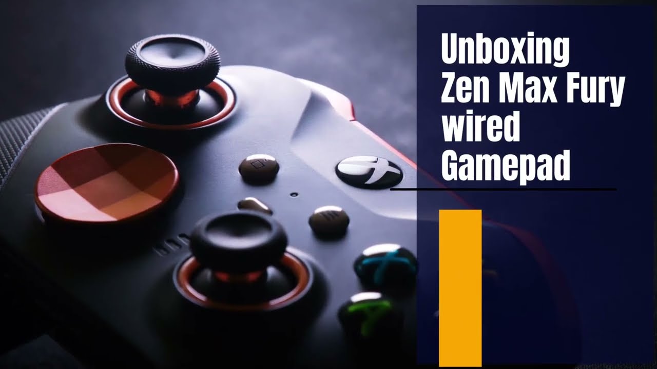 Unboxing Zebronics Max Fury Wired Gamepad | Best Budget Gaming Controller for PC & Android!