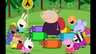 Video thumbnail of "PEPPA PIG en Español Capítulo CAMPAMENTO ESCOLAR"