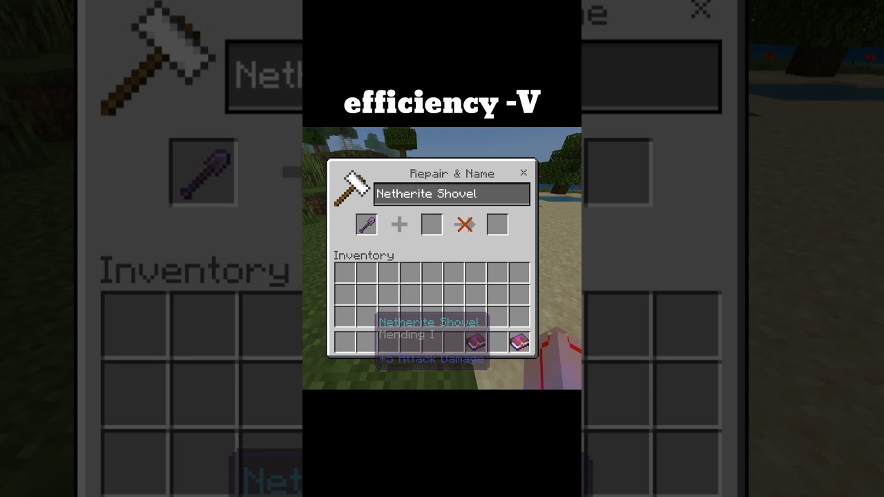 Best Enchantment For Shovel 😱