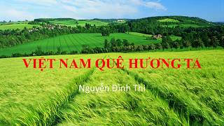 Trình bày cảm xúc về một bài thơ lục bát Việt Nam quê hương ta (8