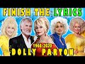 Finish the Lyrics Dolly Parton - Country Music Quiz