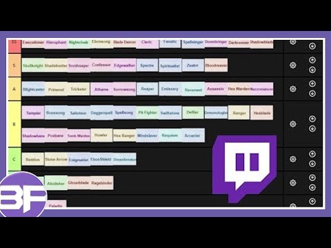 Revisiting My Tier List On Stream Youtube