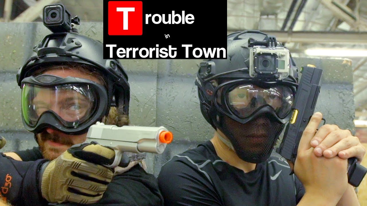 INSPECTOR D Airsoft Trouble In Terrorist Town YouTube