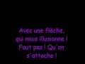 Christophe Maé On s'attache Parole YouTube