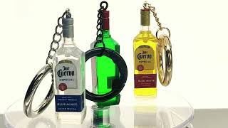 Keychain: miniature bottle of Tequila Jоse Cuervo Especial