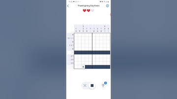 Nonogram with Dani Thanksgiving day event part 6