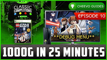 Lego Star Wars 2 - Achievement Guide W/ DEBUG MENU | Classic Completions EP 10 | *1000G in 25 MINS*