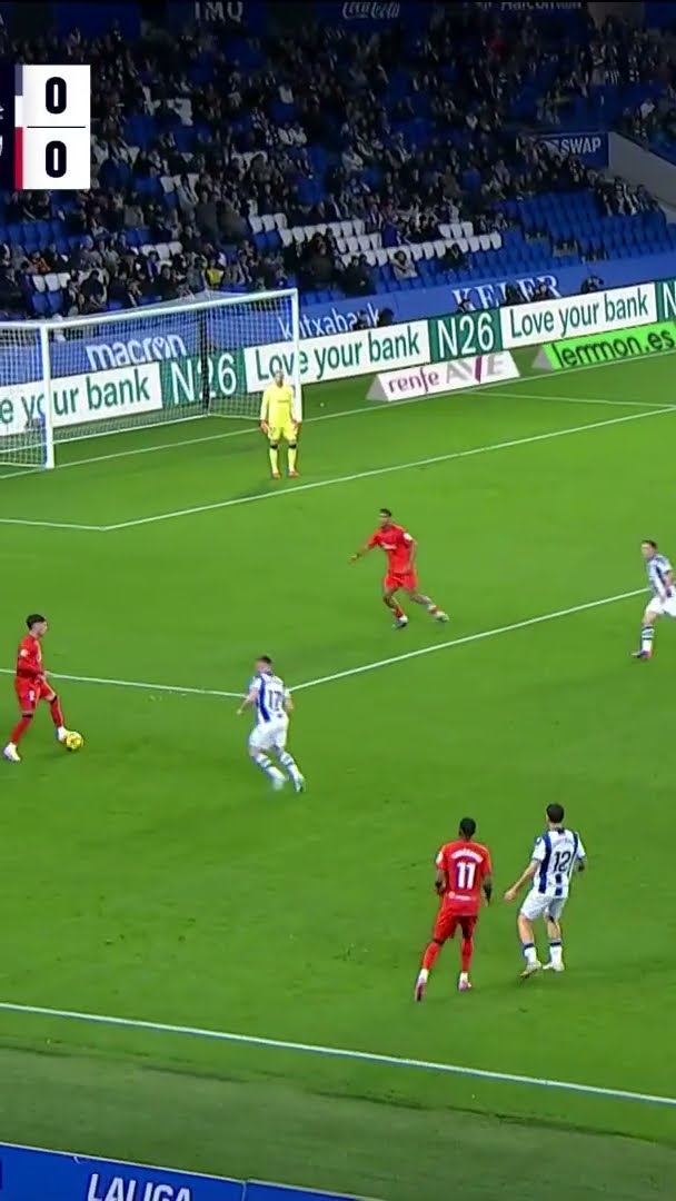 Real Sociedad 0 vs 1 Sevilla FC | Game Highlights ⚽