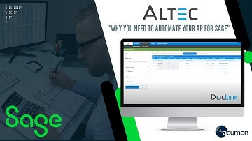Automating AP for Sage 300: DocLink Demonstration