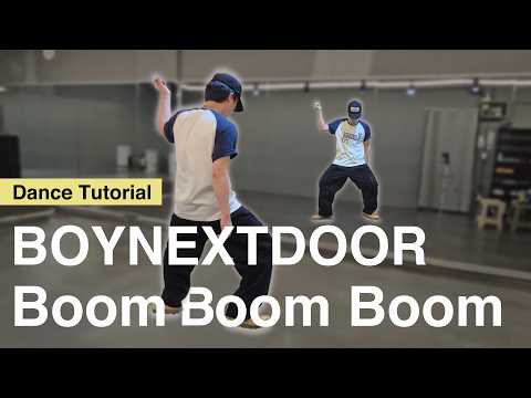 [Sub] BOYNEXTDOOR 'Boom Boom Boom' Dance Tutorial｜Mirrored｜Explained｜Eng Count｜Step by step｜Choreo