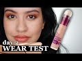 Maybelline Age Rewind Neutralizer 👁 (under eye concealer wear test)