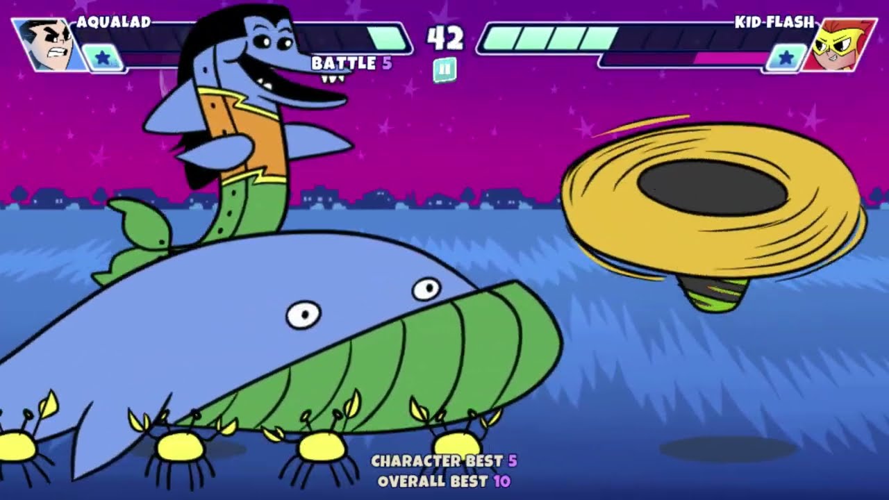 Whale of a Tail - Teen Titans Go: Jump Jousts 2 [Cartoon Network Games]