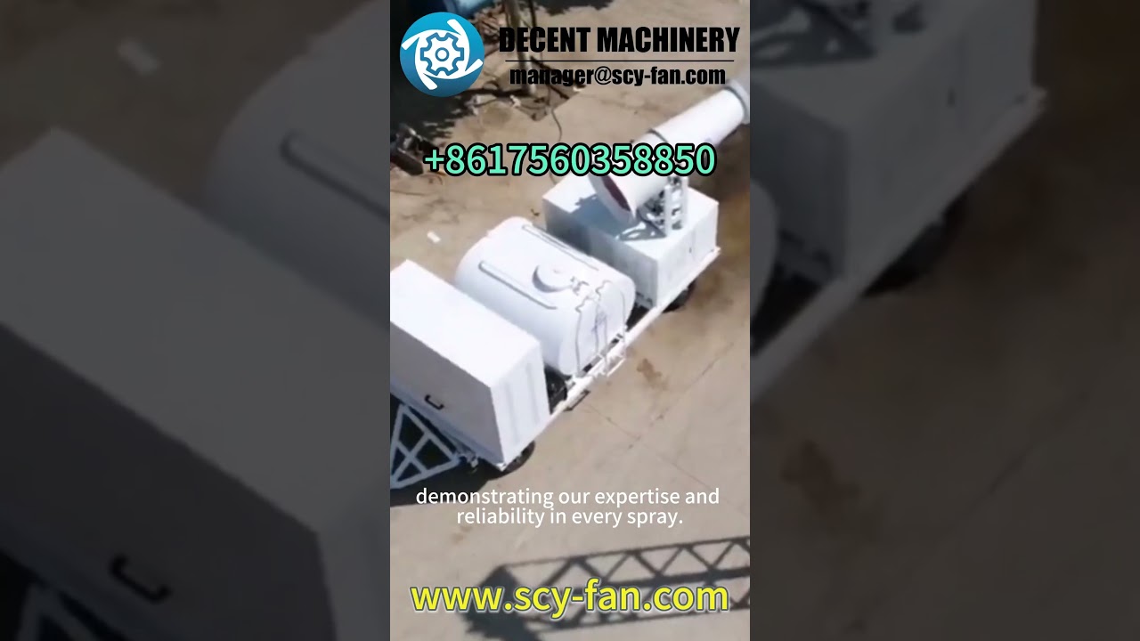 How effective are mist cannons in controlling dust on agricultural fields?