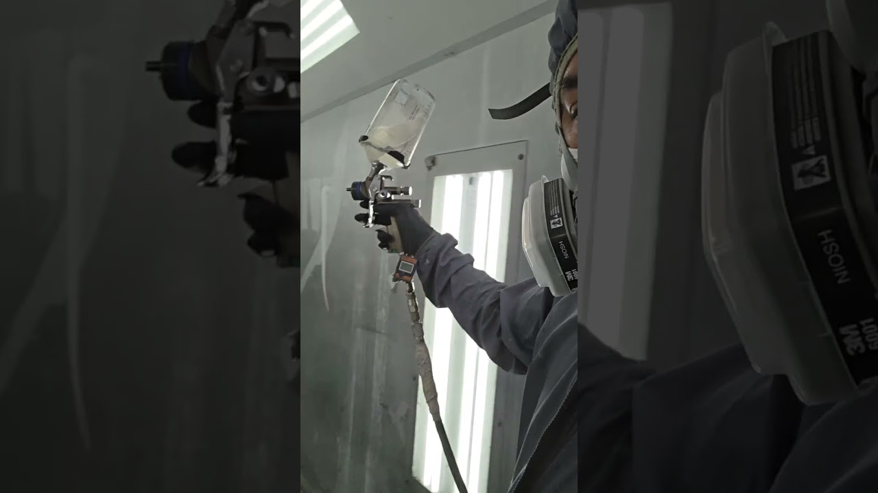 Painting cars@clear coat🚗 for beginners 🚗 