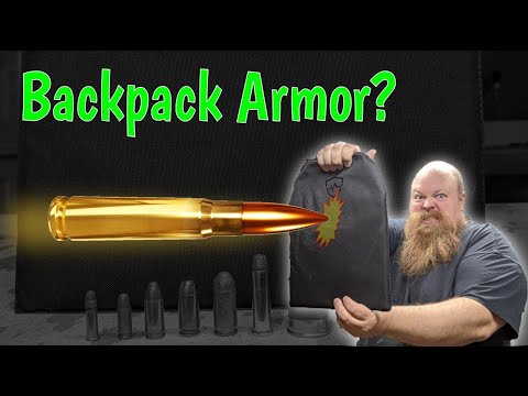 Bulletproof your backpack?