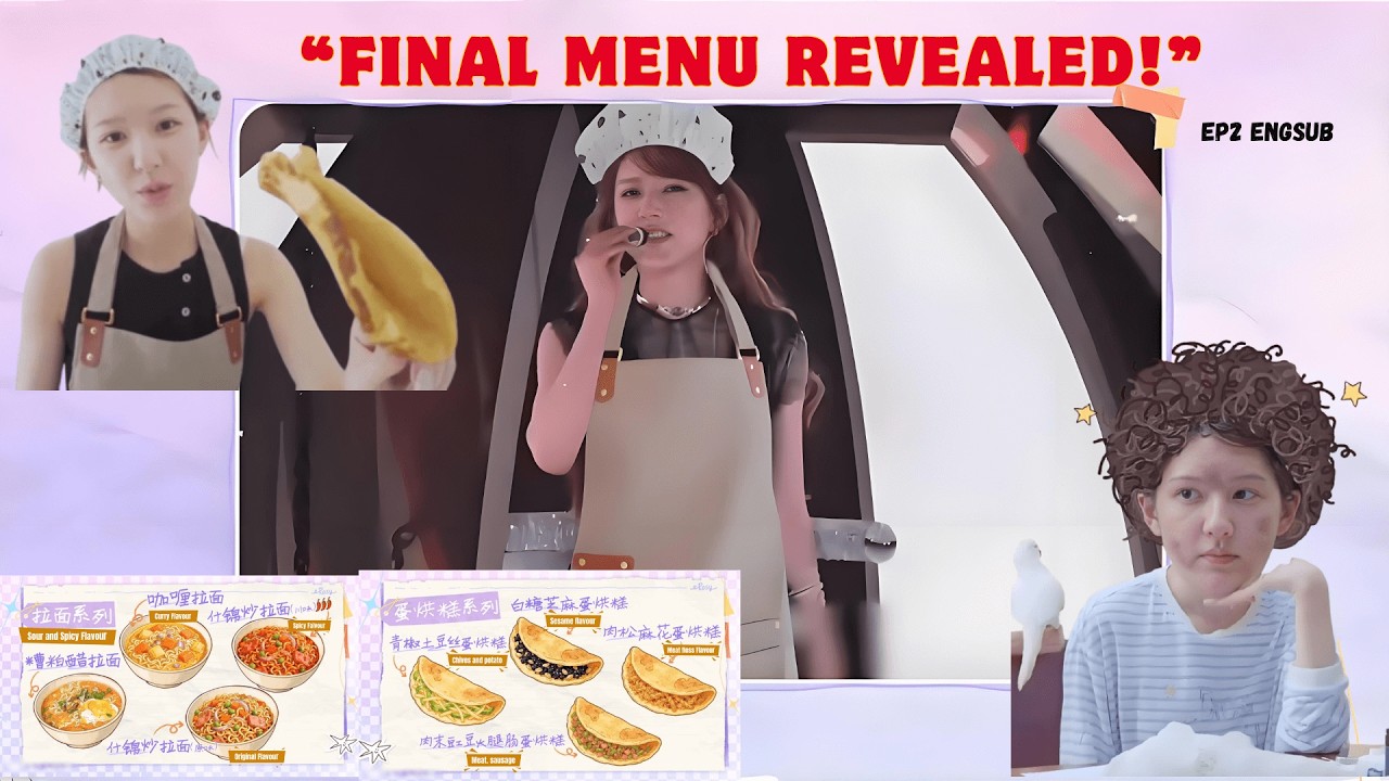 Zhao Lusi’s Street Vendor Journey 😲 EP2 | Final Menu Decided Before Opening