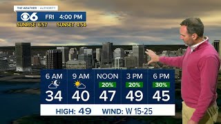 Zach's Thursday Evening Wx Update