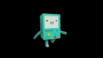 BMO 3D MODEL - GAME READY#BMO #adventuretime #roblox #vrchat #3dmodel #anime #3dassets #unity