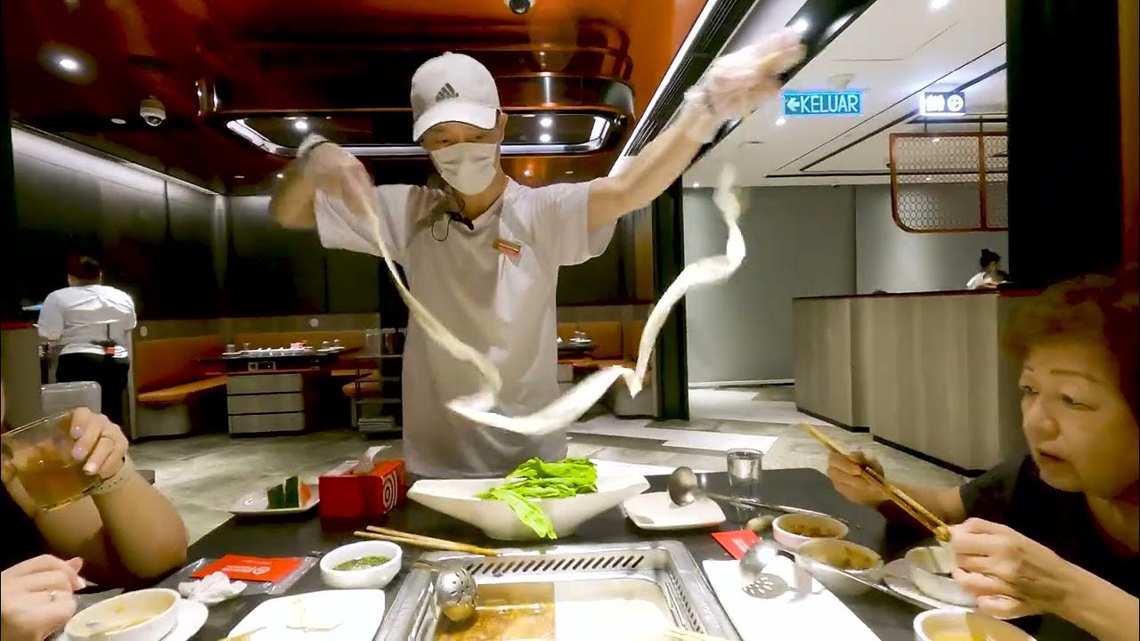 Haidilao Noodle Dance YouTube