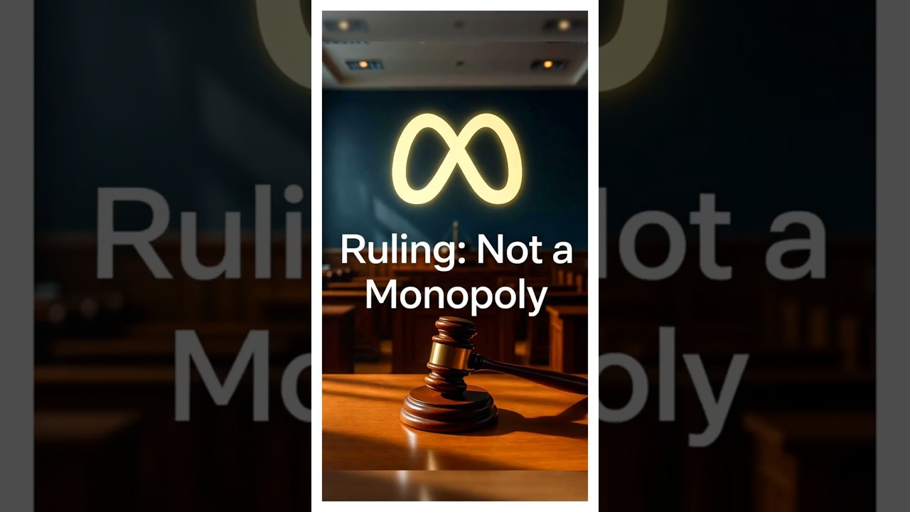 META WINS BIG: JUDGE SAYS NO MONOPOLY!