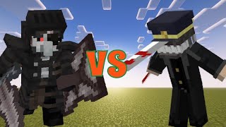 Bloodseeker Borel VS Katana Man(Minecraft Mob Battle)