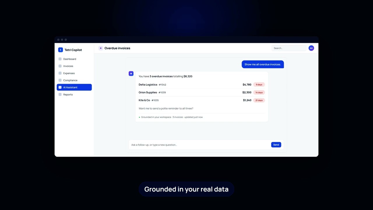 Video thumbnail: See the AI assistant in action