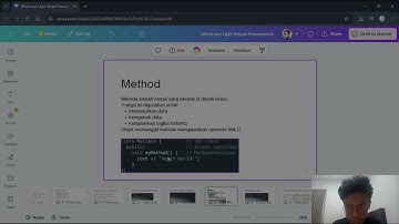 Object Oriented Programming | Algoritma dan Pemrograman