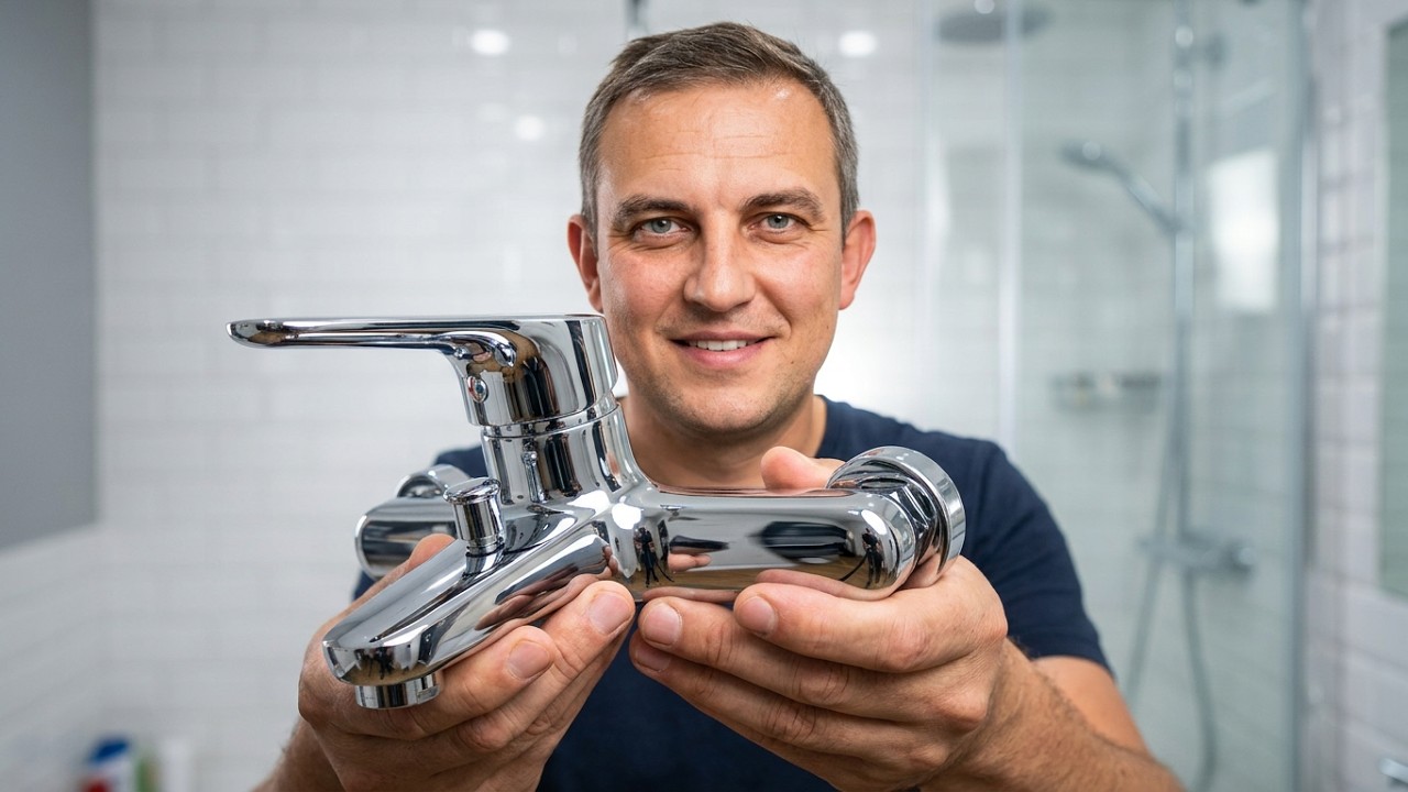 How to Install a Shower Mixer - YouTube