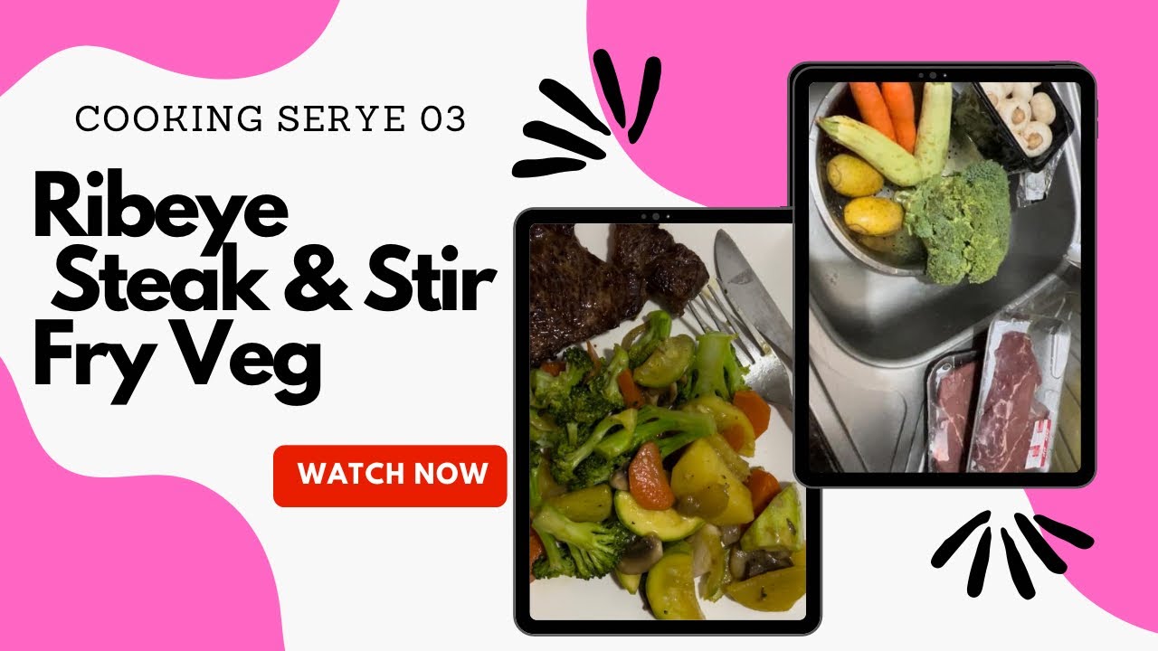 Ribeye Steak & Stir Fry Vegetables for Saturday Dinner YouTube