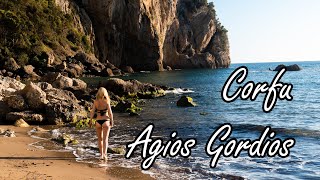 Corfu Island Greece // Agios Gordios seaside resort travel video // island life summer travel vlog
