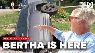 Tropical Storm Bertha has made landfall