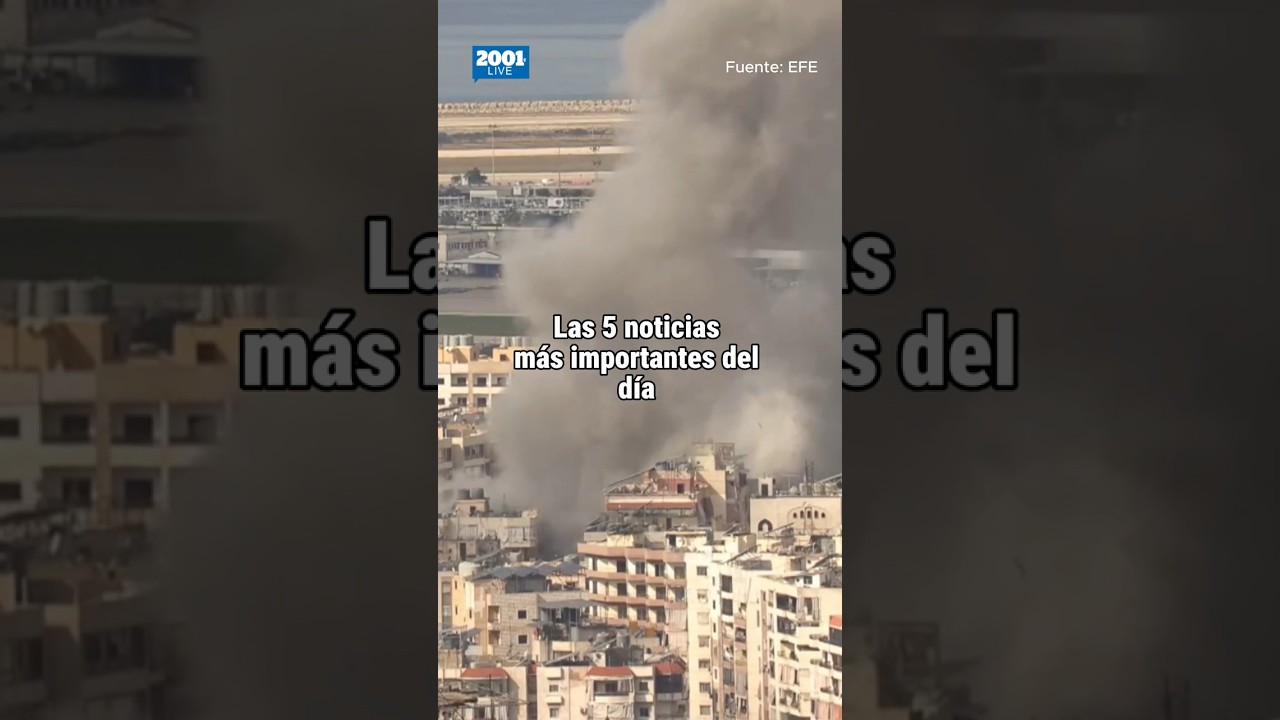 Las 5 noticias del día - 4 de marzo de 2026