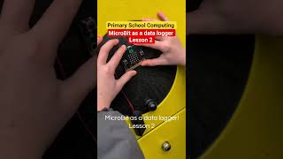 Teachers, use your MicroBit as a data logger. Lesson 2. #computing #microbit #teacher #ks2