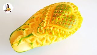 Download lagu Heart shaped carving For Valentine's day | papaya carving  | #fruitcarving