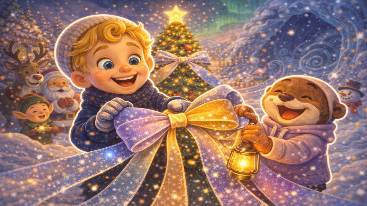 The Northern Thank You Ribbon – Telo & Milo’s Christmas Gratitude Quest ✨🎀