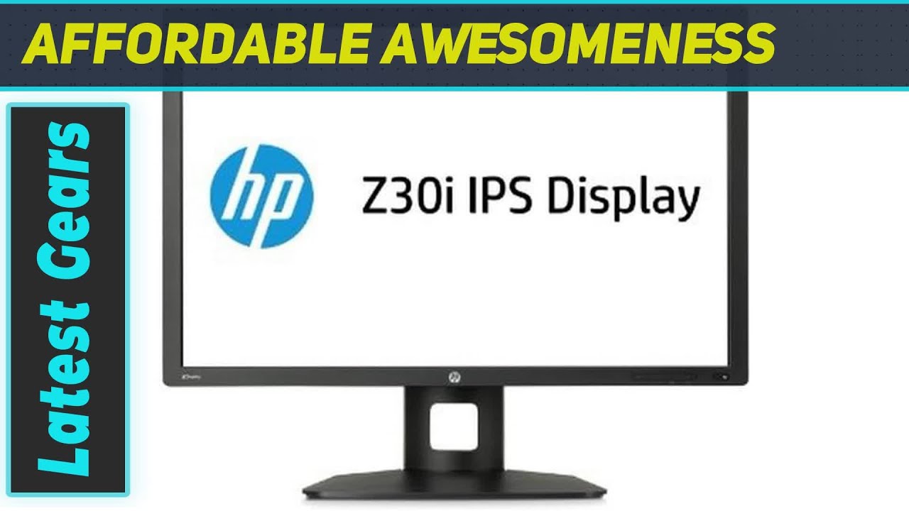 HP Smartbuy Z30i 30" IPS Monitor Review