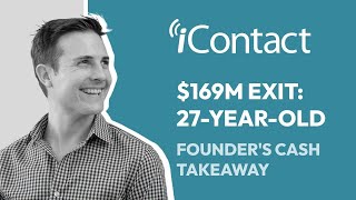 27 year old Founder exited for $169m at $50m ARR. How much cash did he take home at exit?